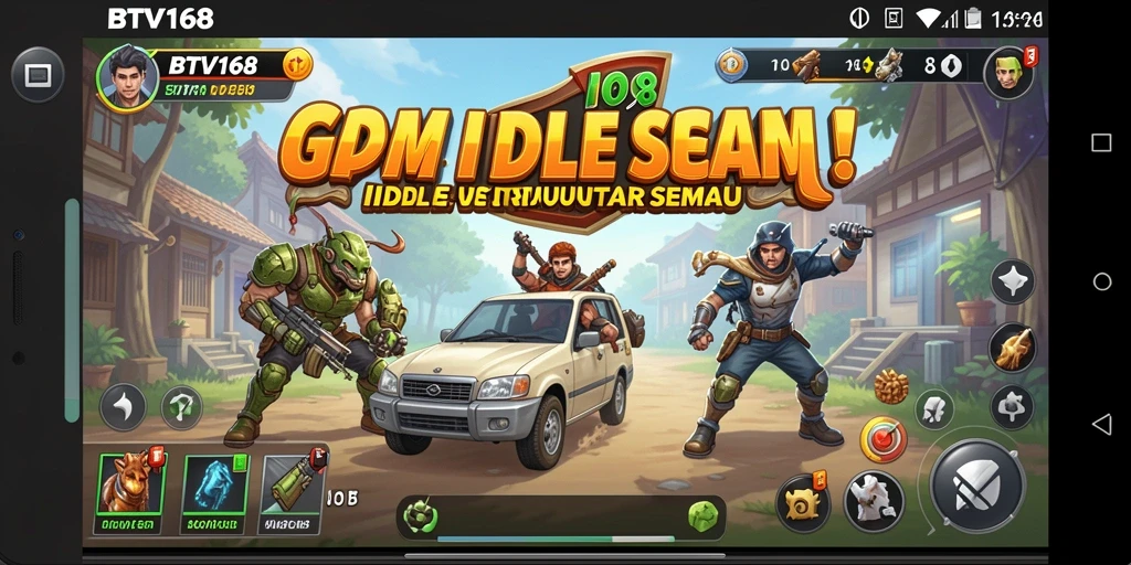 Tampilan gameplay seru dan menarik di BTV168