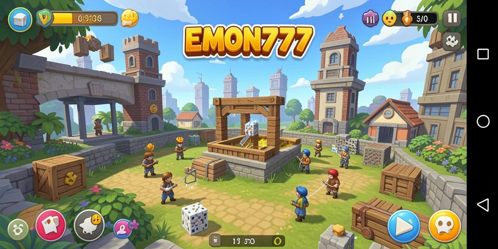 Gameplay <strong>EMON777</strong> yang menarik dan menantang dengan berbagai teka-teki seru.