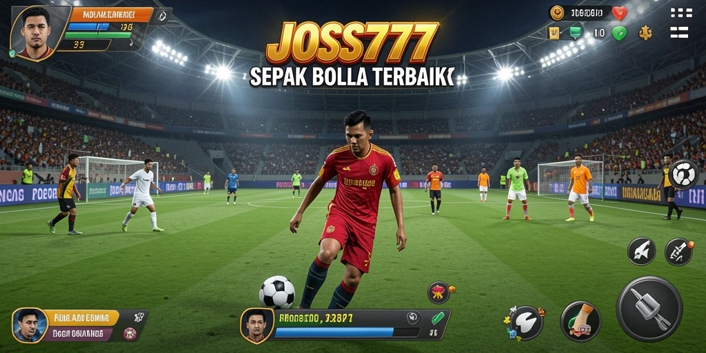 Tampilan gameplay seru dan menegangkan di JOSS777.