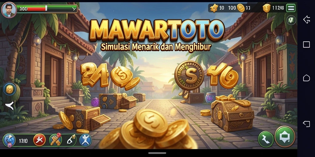 Tampilan gameplay <strong>MAWARTOTO</strong> yang imersif dan penuh tantangan.