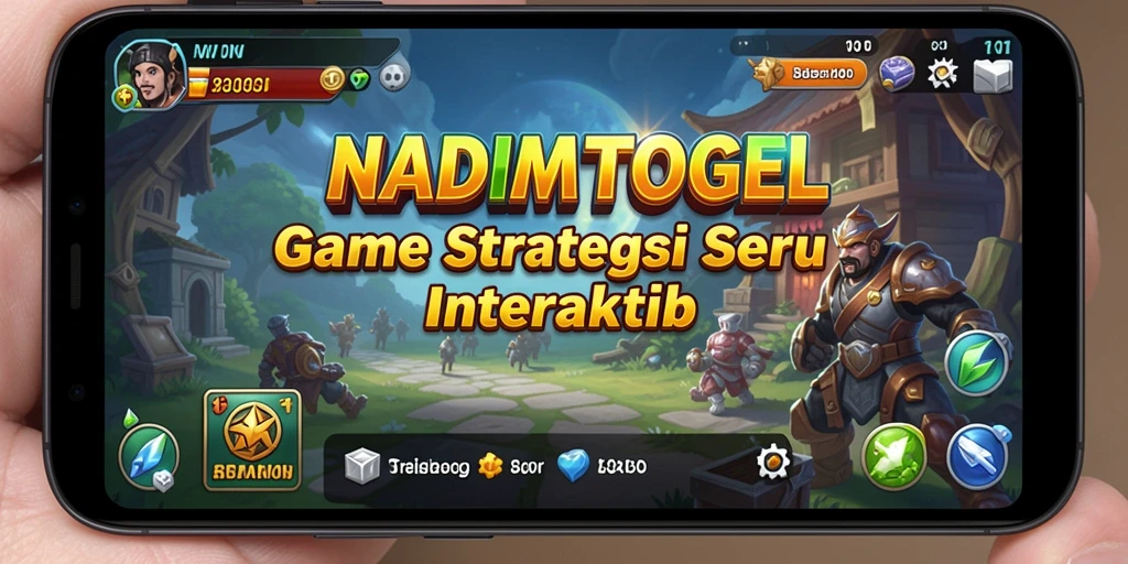 Tampilan screenshot game NADIMTOGEL menampilkan pertempuran dan strategi yang menegangkan.