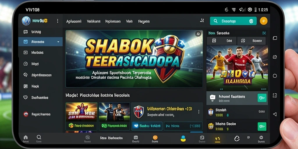 Screenshot menunjukkan aksi taruhan langsung di VW108 dengan berbagai olahraga.